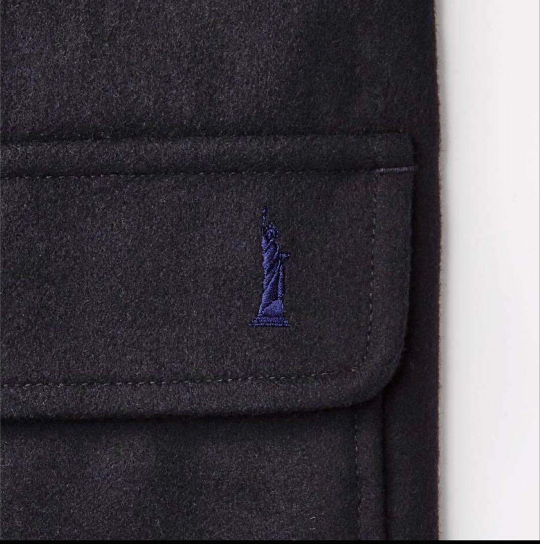 【極美品】East Boy ネイビー ダッフルコート（サイズ11）