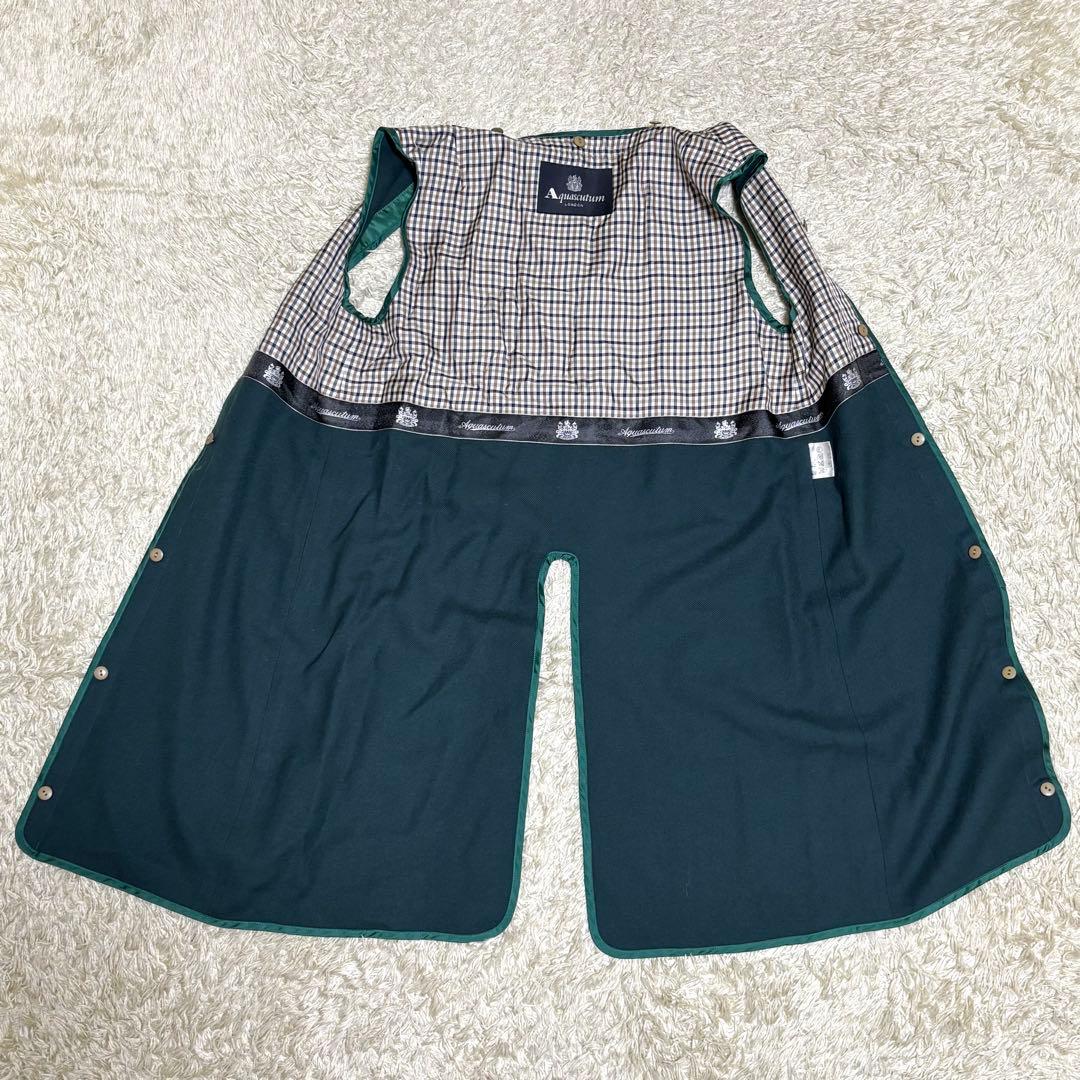 極美品 アクアスキュータムAquascutumトレンチコート ライナー付