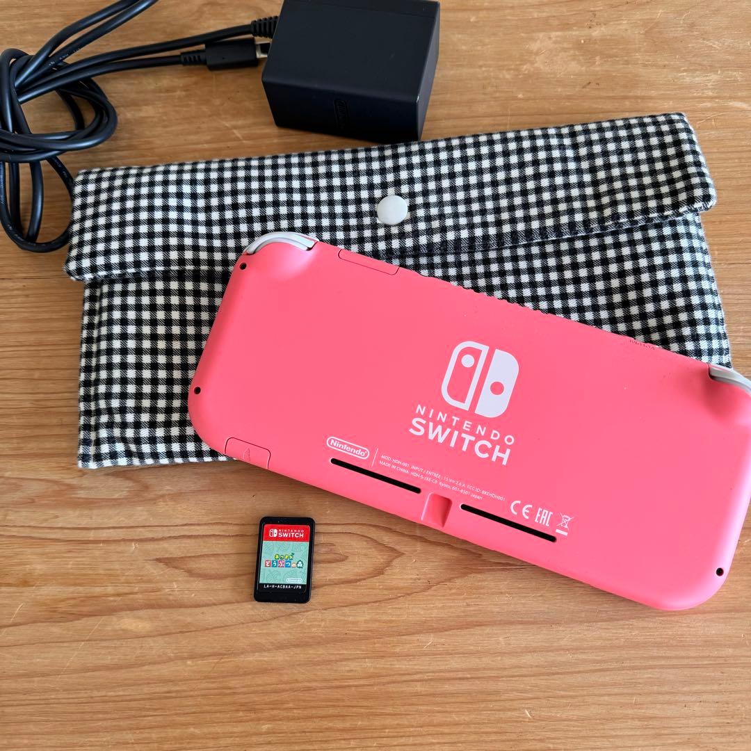 Nintendo Switch Lite ピンク あつ森ソフト　その他