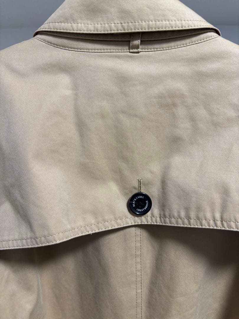 クレストブリッジブラックレーベル　トレンチコート　ベージュ　LL