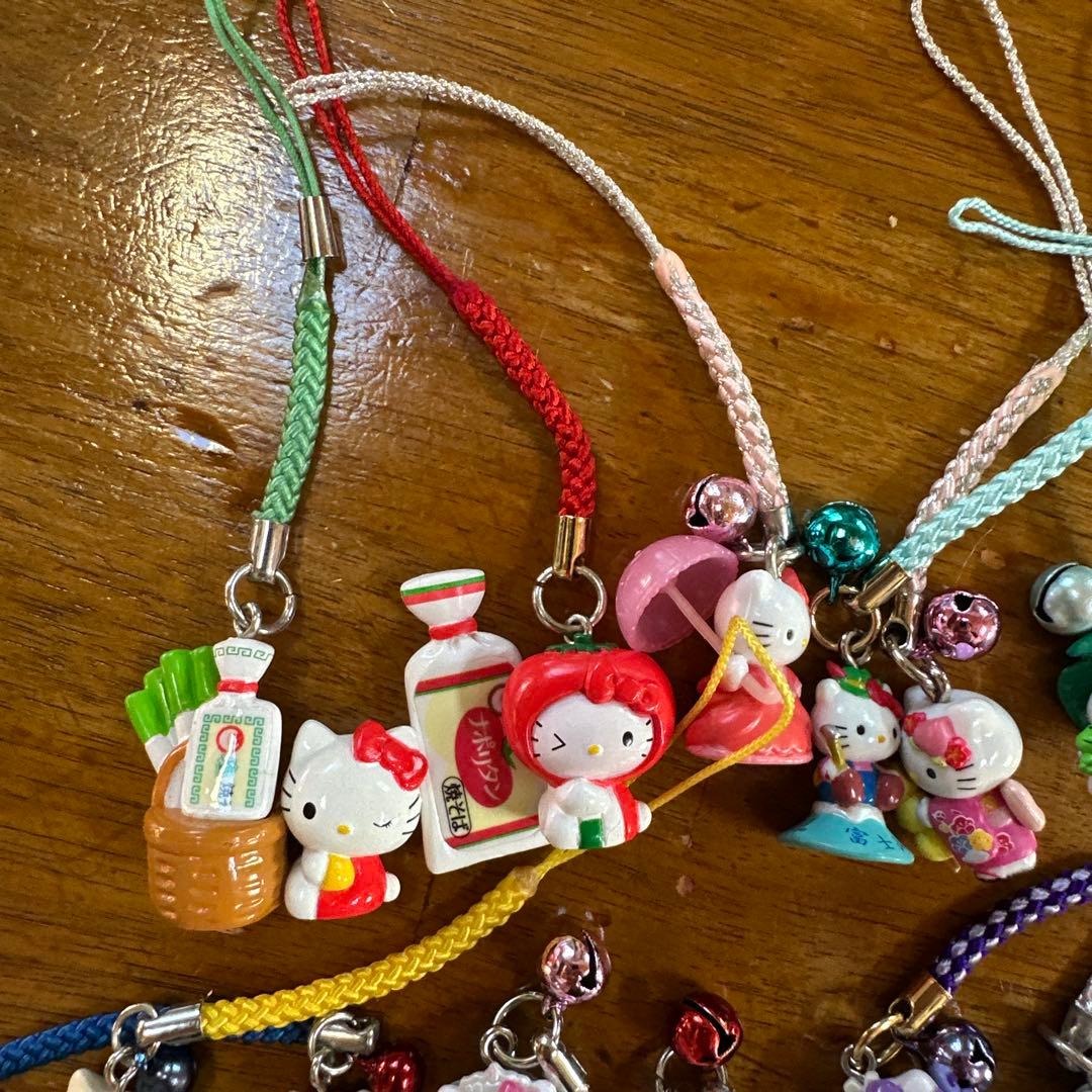 キティ 根付け ストラップまとめ売り 20個