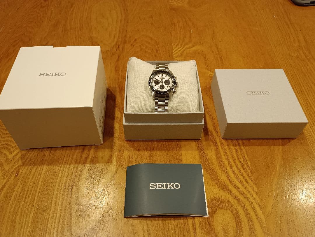 SEIKO クロノグラフ 時計 シルバー