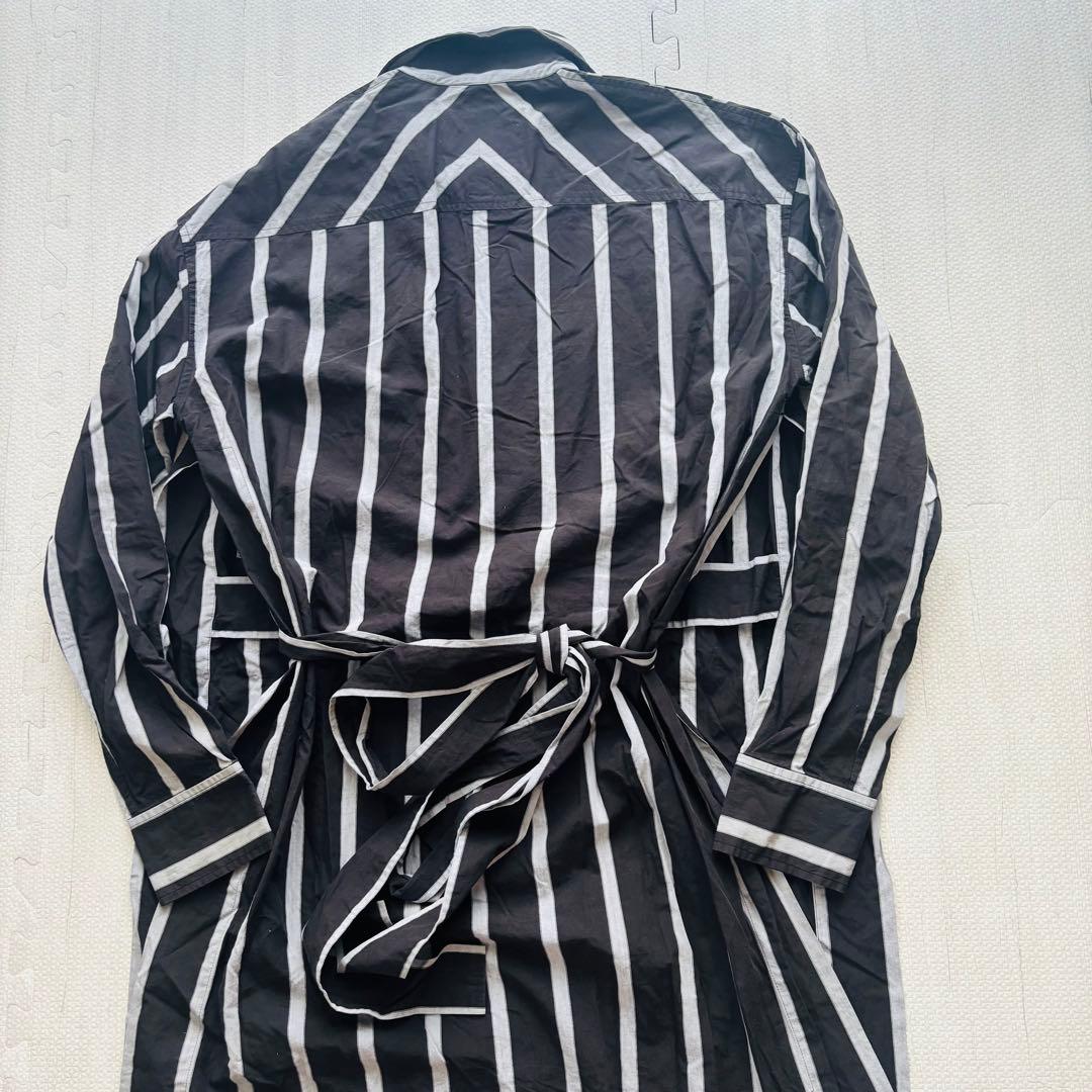 【希少】Vivienne Westwood ストライプ ロングシャツコート