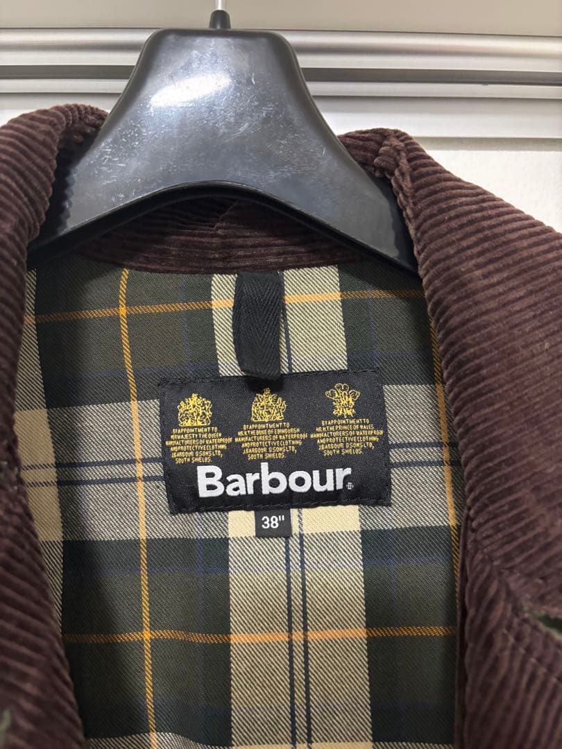 Barbour トレンチコート 38\" オリーブグリーン