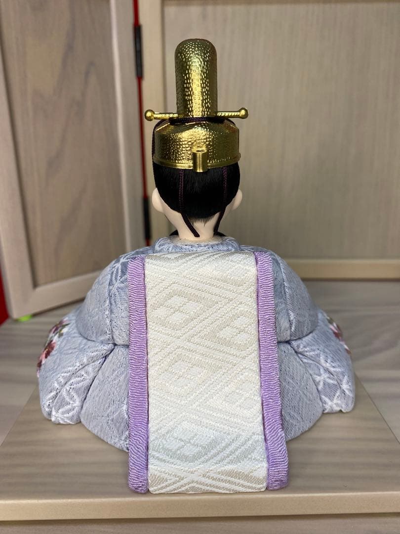 東京久月　木目込人形　ほのか　収納五人飾り・江戸木目込人形　伝統工芸師　新井久夫