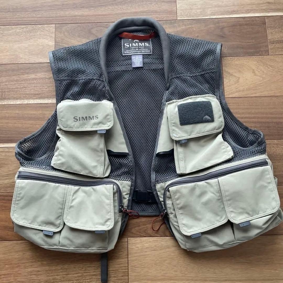 SIMMS フィッシングベスト M ベージュ