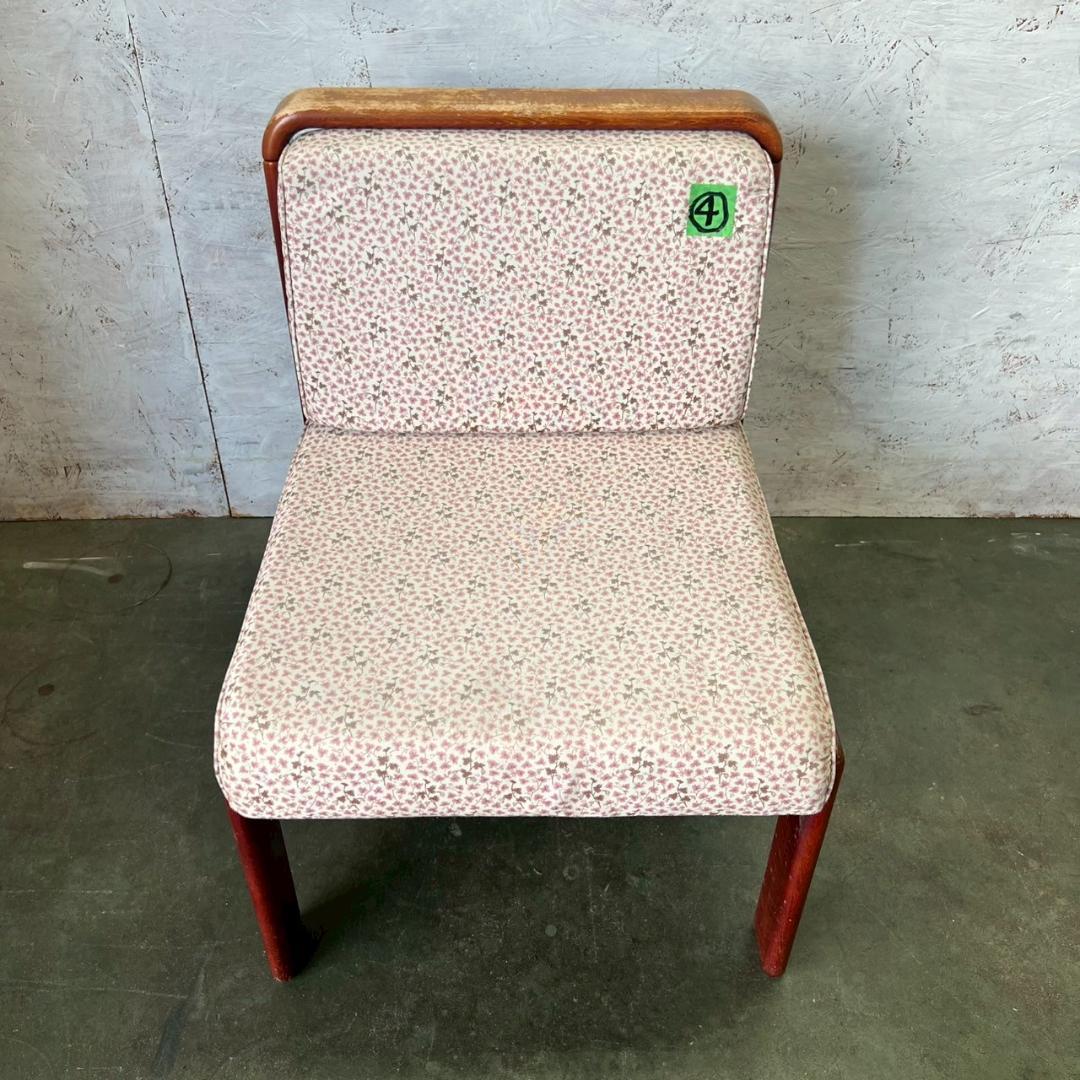 カリモク 1人掛けソファ ダイニングチェア ヴィンテージ家具 ④ Y1957