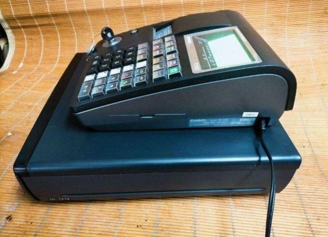 カシオレジスター　TE-300　フル設定無料　 送料無料人気機種　114333