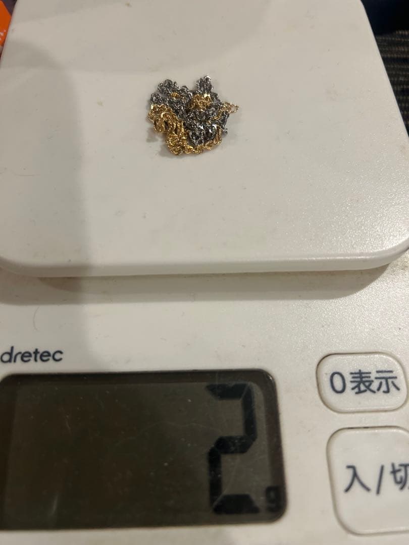 ブレスレット　K18 pt コンビ