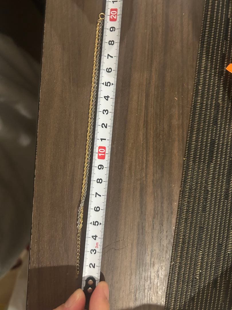 ブレスレット　K18 pt コンビ