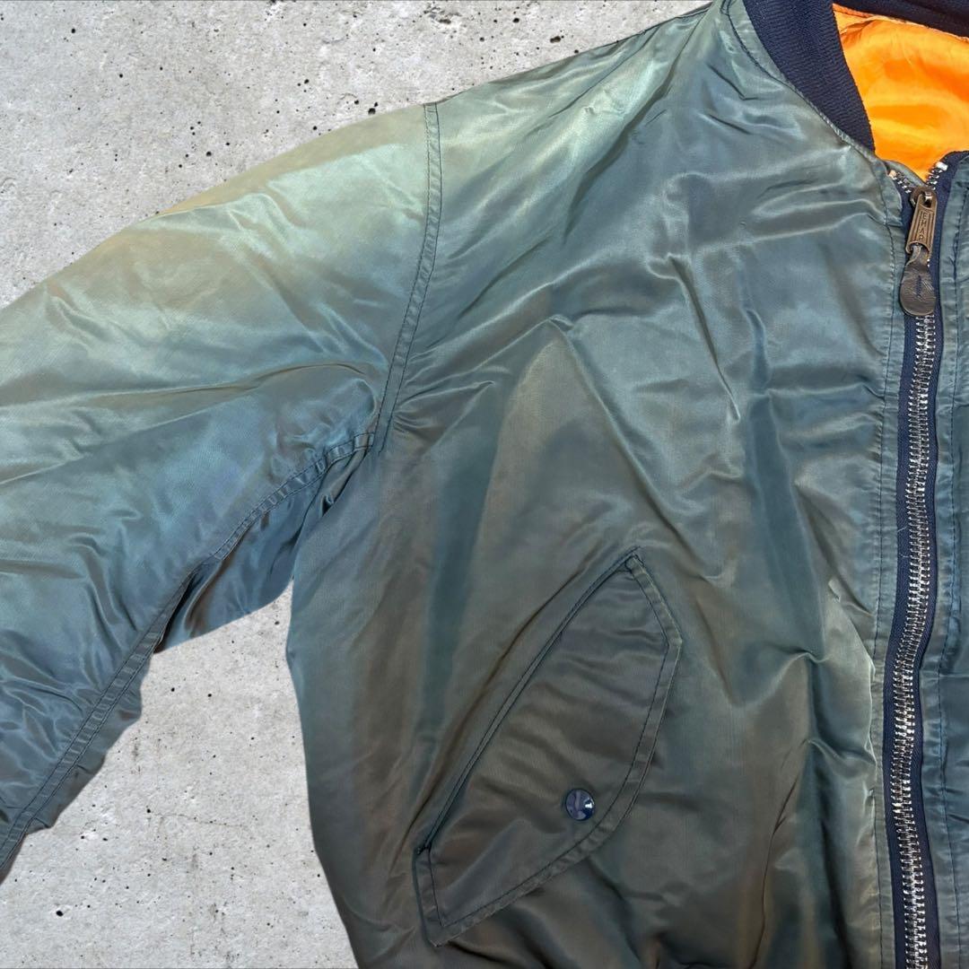 【ysi】90sAVIREX MA-1 フライトジャケットXL U.S.A