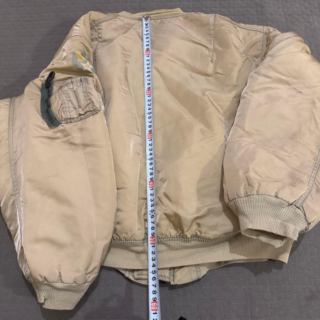 anytee購入品 bleach MA-1 フライトジャケット X-LARGE