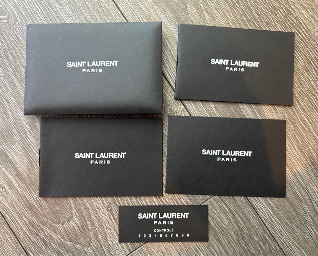 サンローラン・パリ ダッフル6 2way バッグ 黒 エディ期