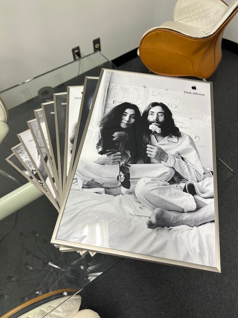 【Apple】think different 額縁入りポスターコンプリートセット