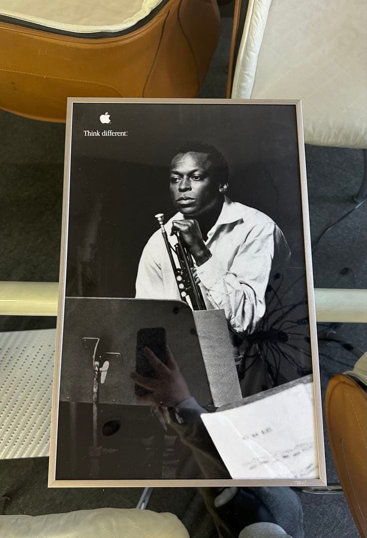 【Apple】think different 額縁入りポスターコンプリートセット