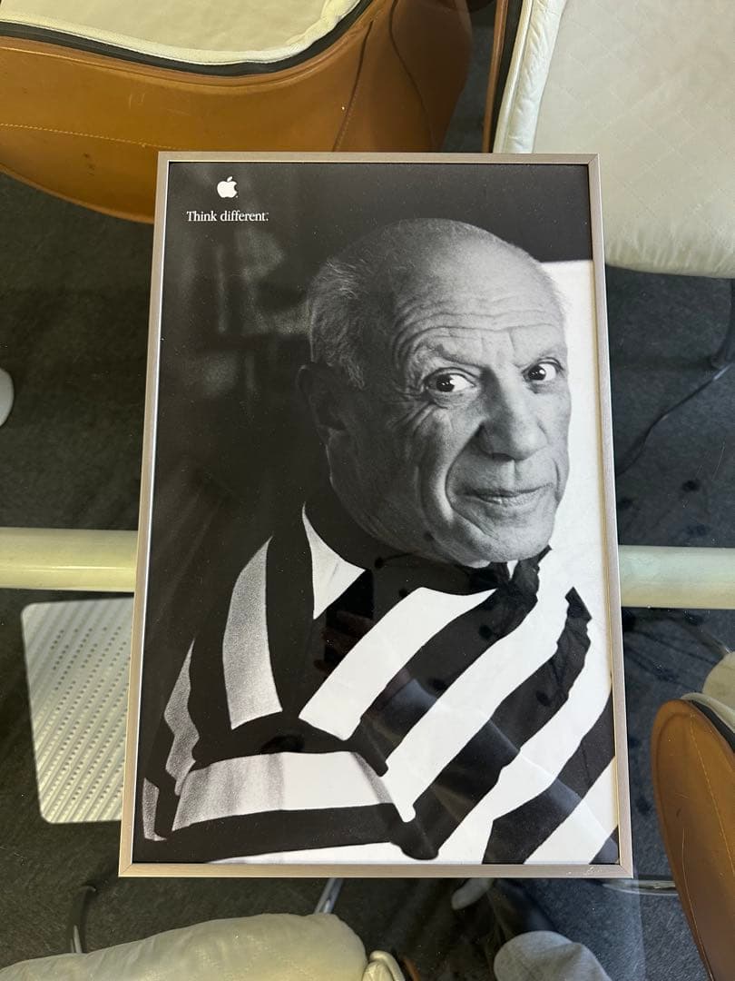 【Apple】think different 額縁入りポスターコンプリートセット