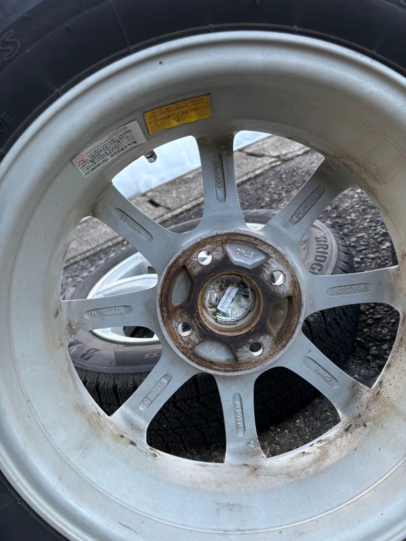 2018年製 中古VRX2 155/65R14 4本セット