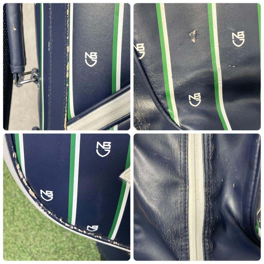 【希少】ニューバランス キャディバッグ ゴルフバッグ ストライプ 入手困難 レア