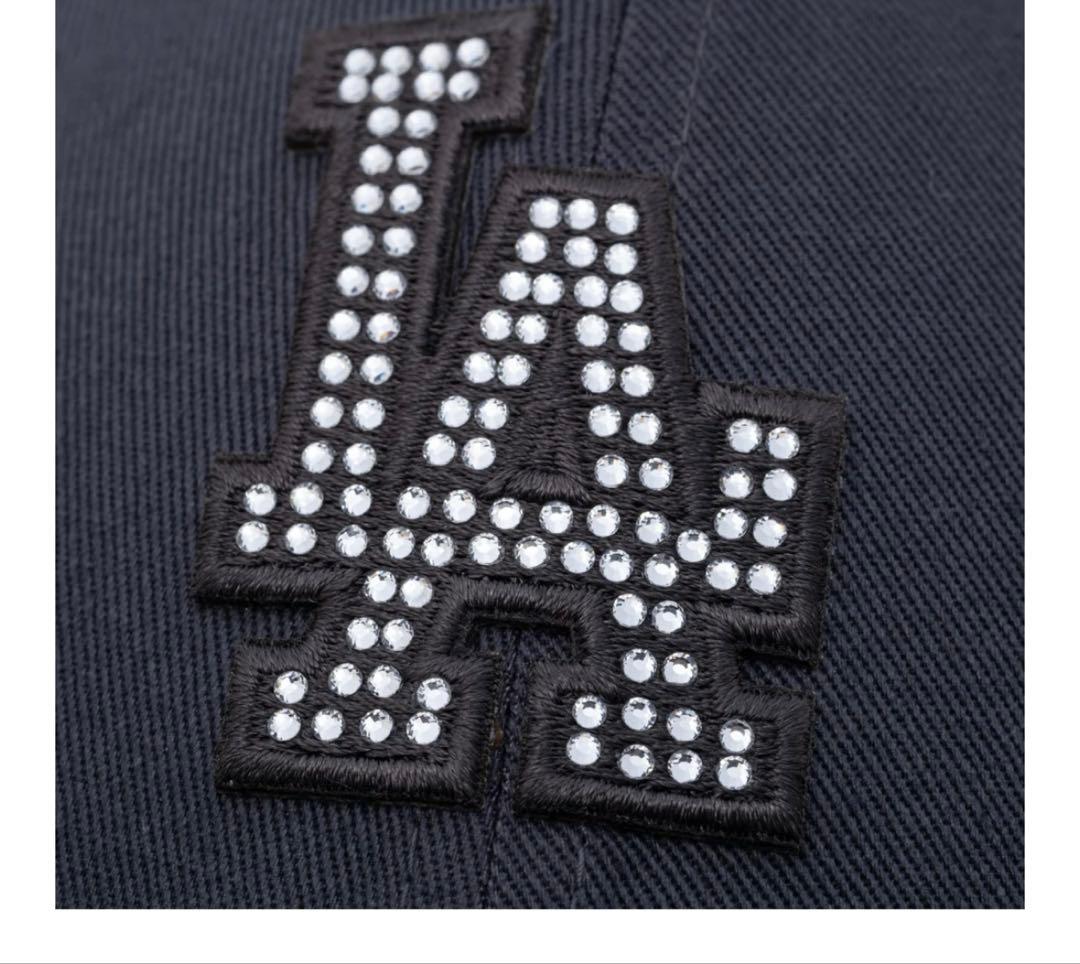 9FORTY Rhinestone ロサンゼルス・ドジャース グラファイト