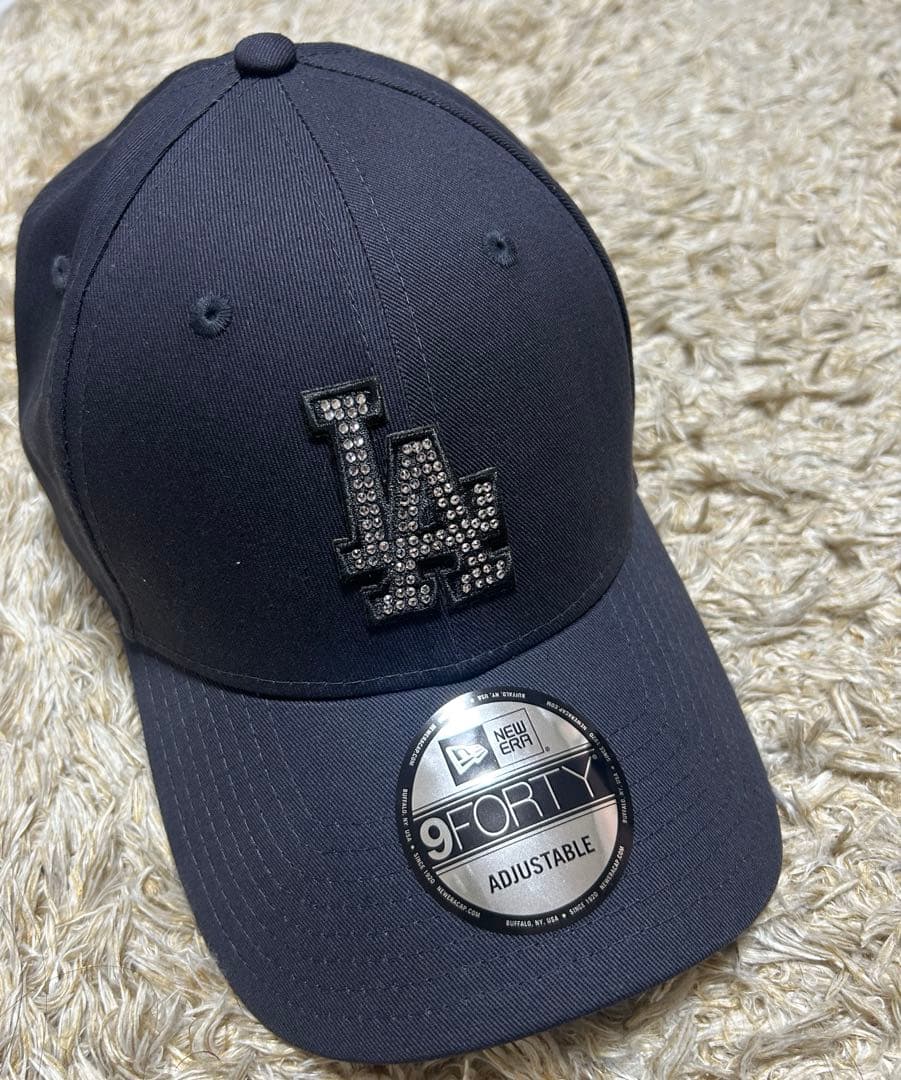 9FORTY Rhinestone ロサンゼルス・ドジャース グラファイト