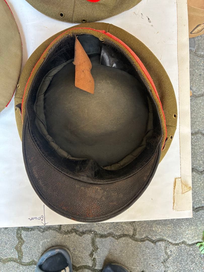 帝国陸運の戦闘帽子　3個　実物