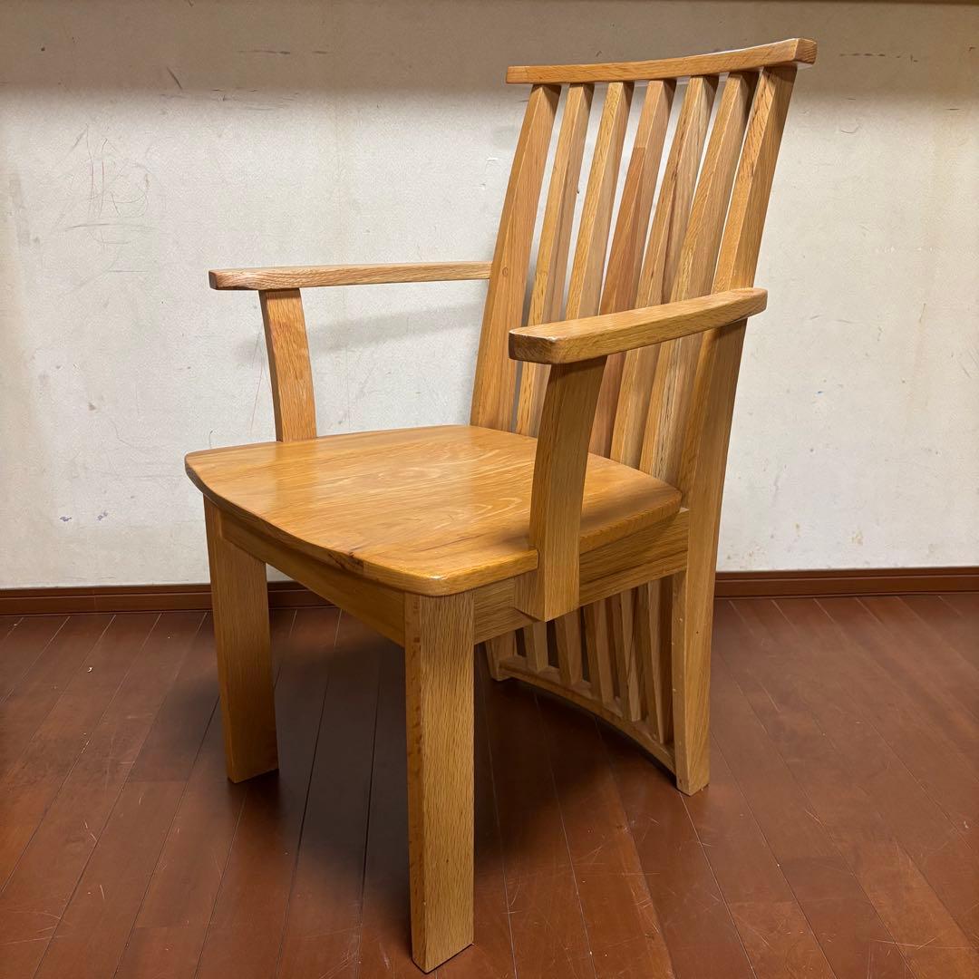 【大幅値引可能】ニトリ(NITORI) ダイニングチェア DC Jモード 肘付き