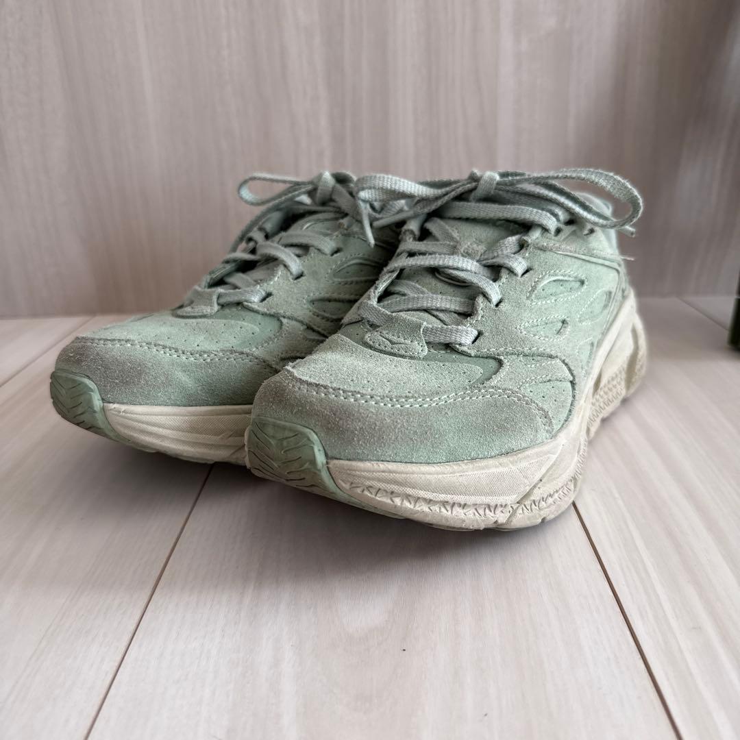 HOKA ONE ONE ローカット ミントグリーン24cm