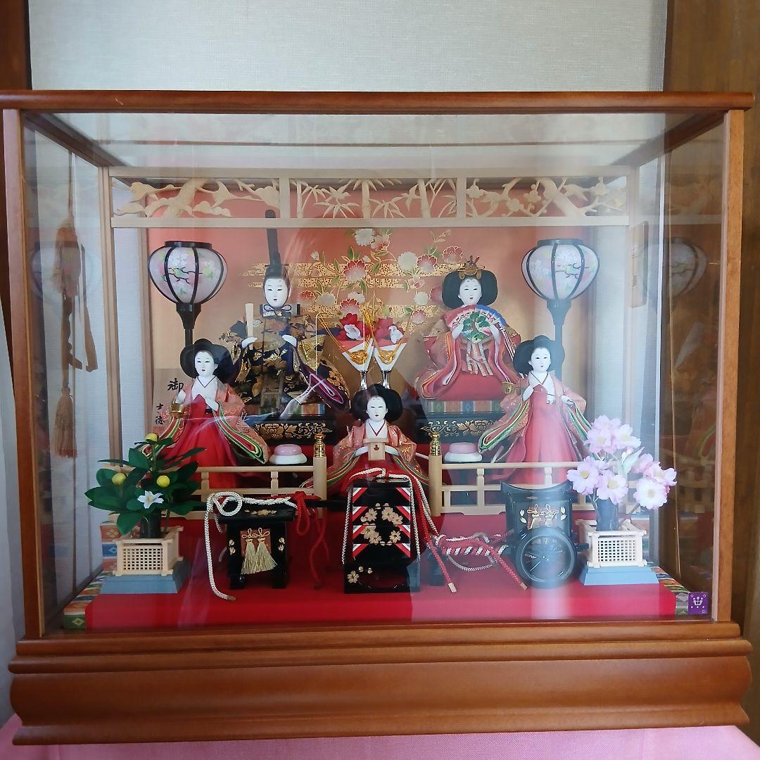 お雛様　雛飾り　雛人形　吉徳　3段飾り　ケース入り
