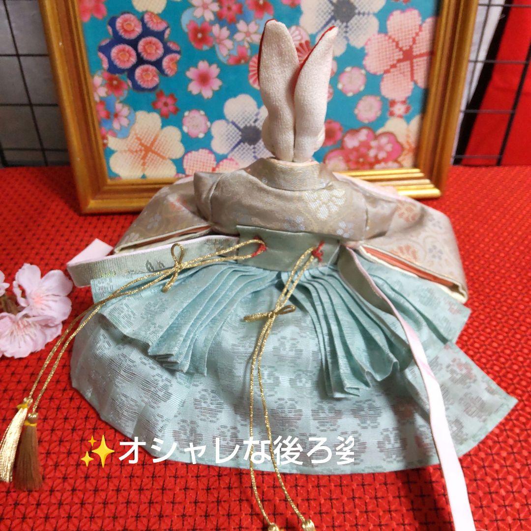 ひな祭り✨️雛人形✨️リメイク✨ケース付き