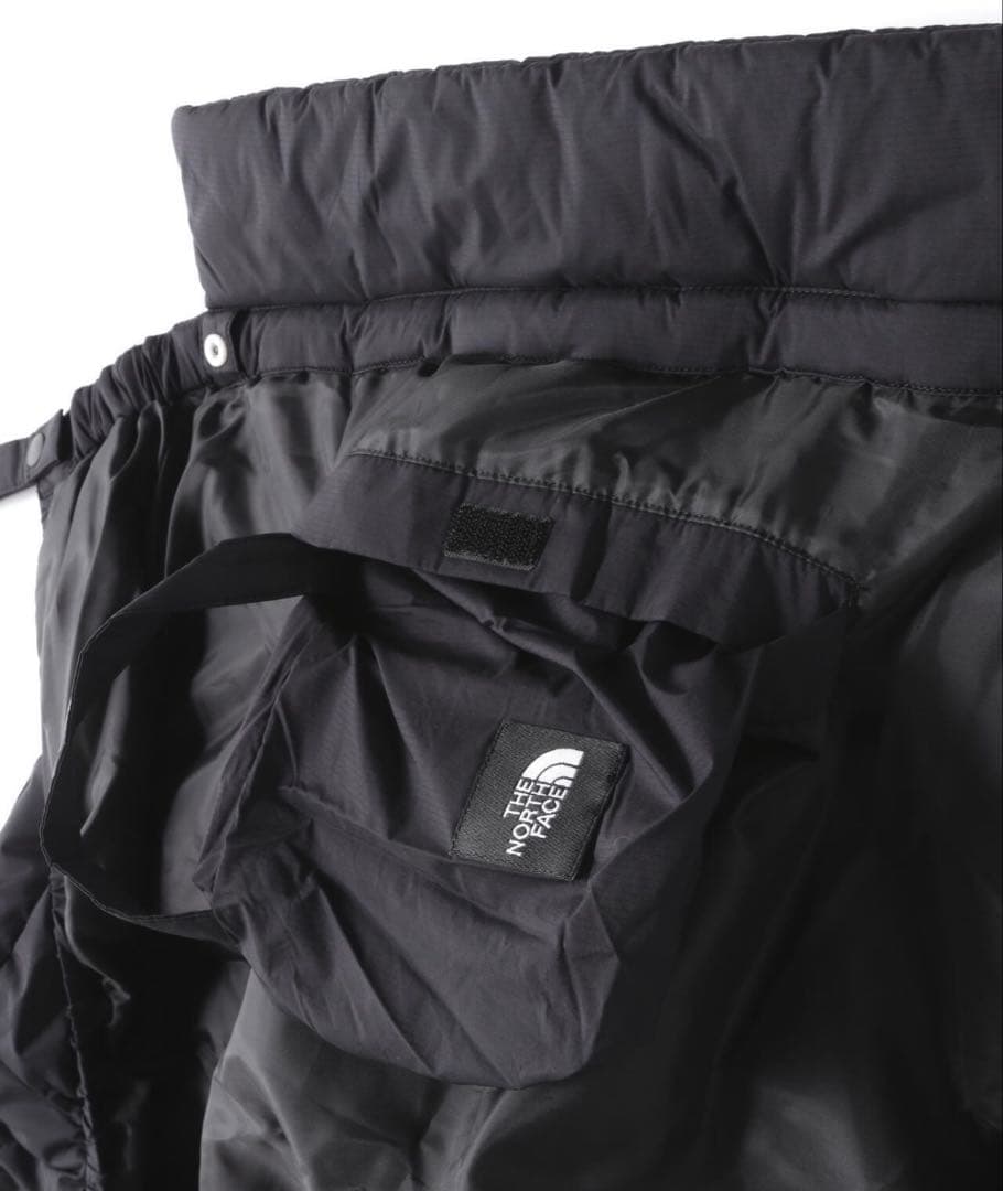 THE NORTH FACE ブラックダウンベビー シェル ブランケット
