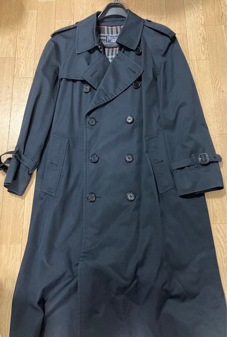 Burberry's ネイビー トレンチコート