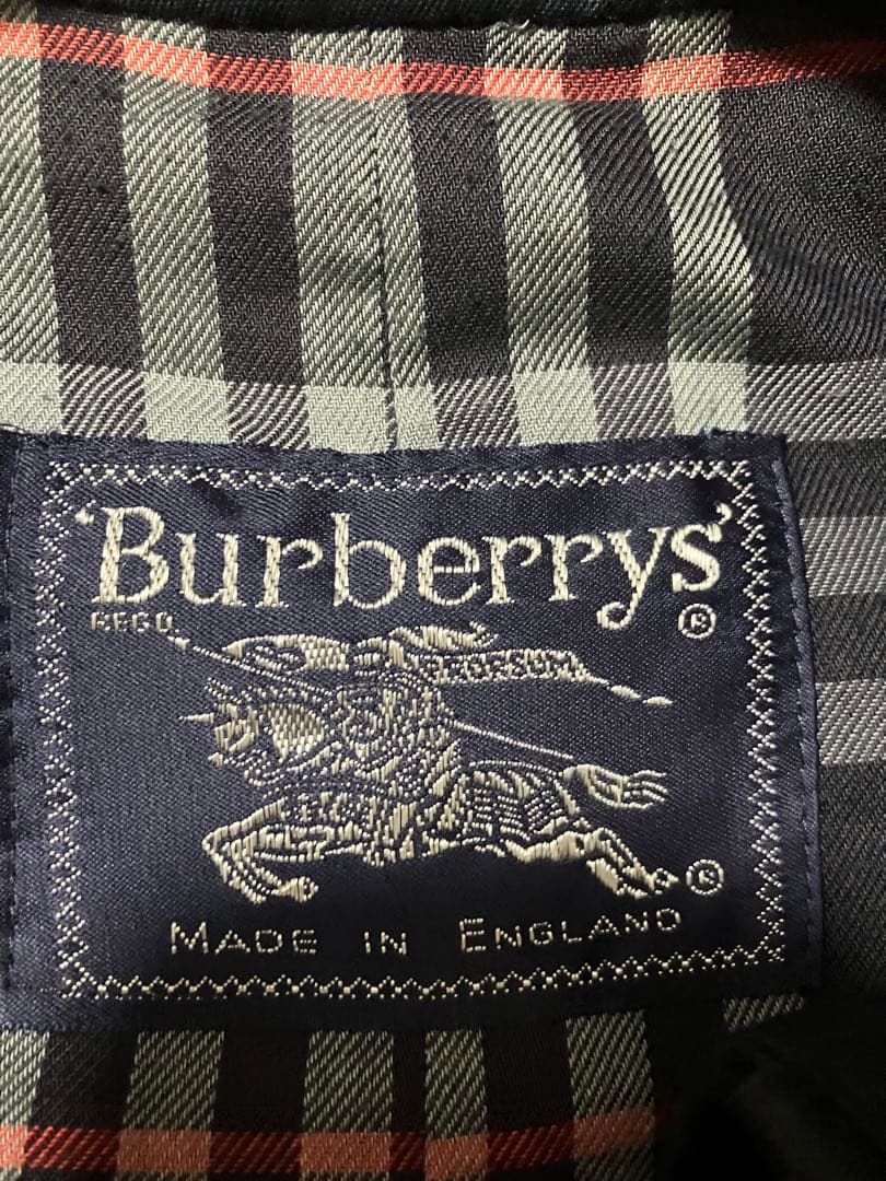 Burberry's ネイビー トレンチコート