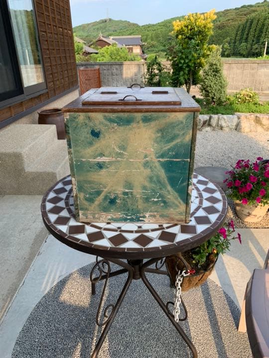 田舎　行李　カブリアボックス　レトロ　ヴィンテージ　古道具　スーパーカブ90