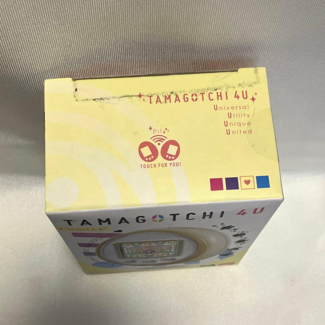 【新品】TAMAGOTCHI 4U WHITE (たまごっち 4U ホワイト)
