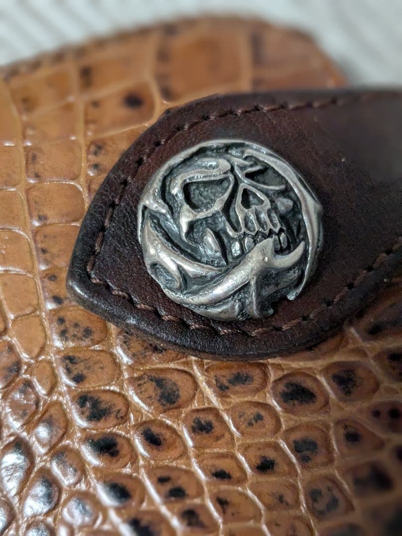 ALZUN アルズニ　本革長財布　バイカーズウォレット ライダースウォレット