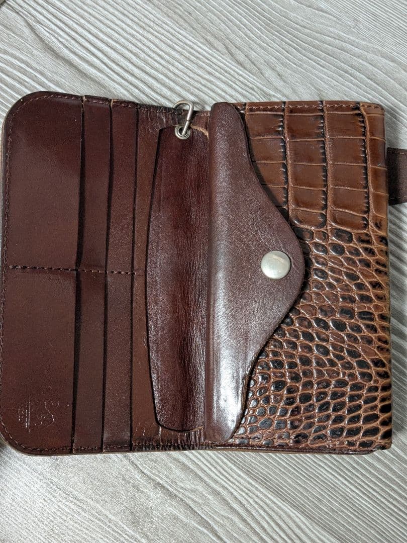 ALZUN アルズニ　本革長財布　バイカーズウォレット ライダースウォレット