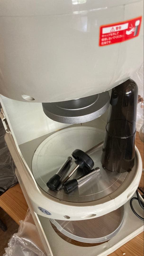 業務用かき氷機 ハイガー HAIGE WF-A288 ペダルスイッチ付