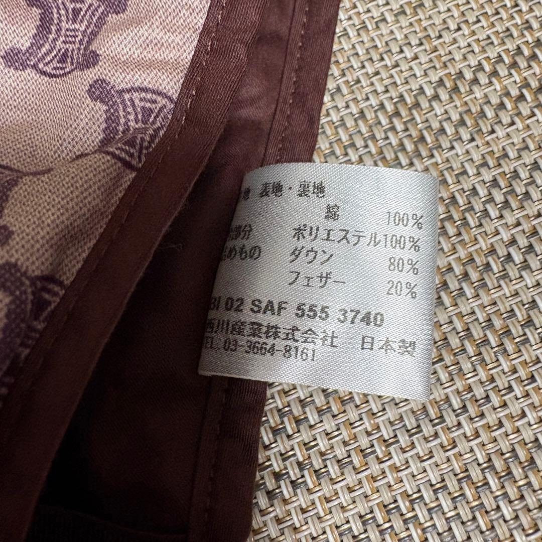 新品　タグ付き✨CELINE セリーヌ　羽毛 肩当て 西川ダウン M