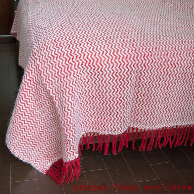 北欧クリッパン タンゴ ウールスロー ブランケット 毛布