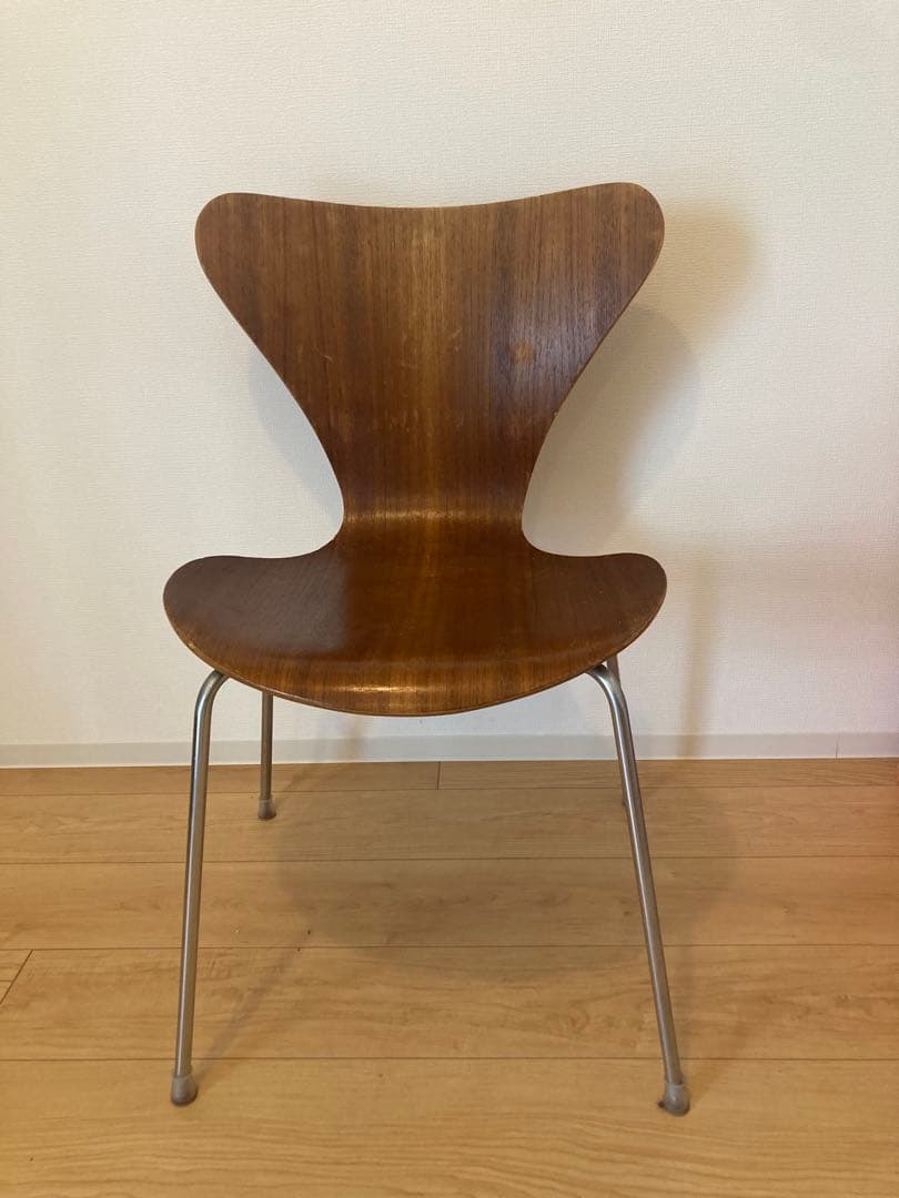 フリッツハンセン　セブンスチェア　ブラウン 木製