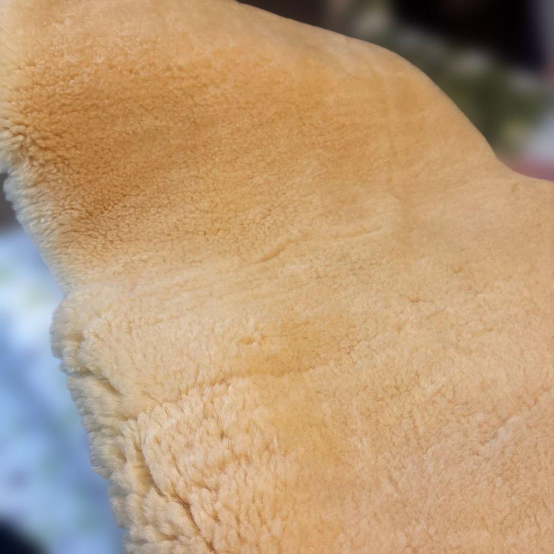 値引きします。必要な方にどうぞ！ベージュ ⚫︎ムートン二匹ものナーシングラック