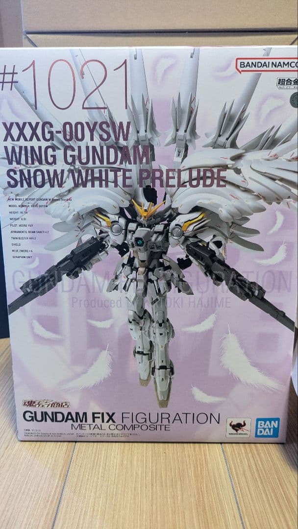 BANDAI ウイングガンダム スノーホワイトプレリュード