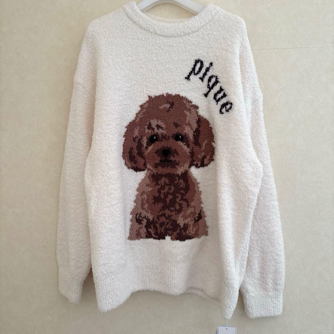 【新品タグ付】gelato pique トイプードル フリールームウェア