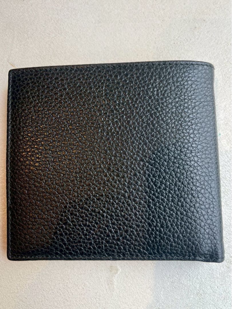【新品未使用】BALLY ブラック 二つ折り財布