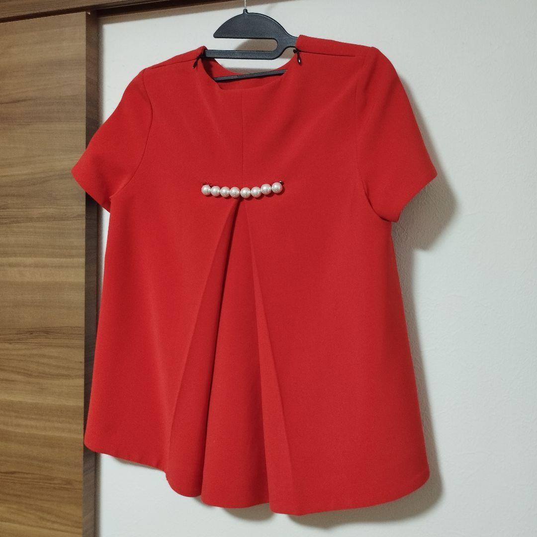 ヨーコチャン　バックパールトップス36　赤　yokochan