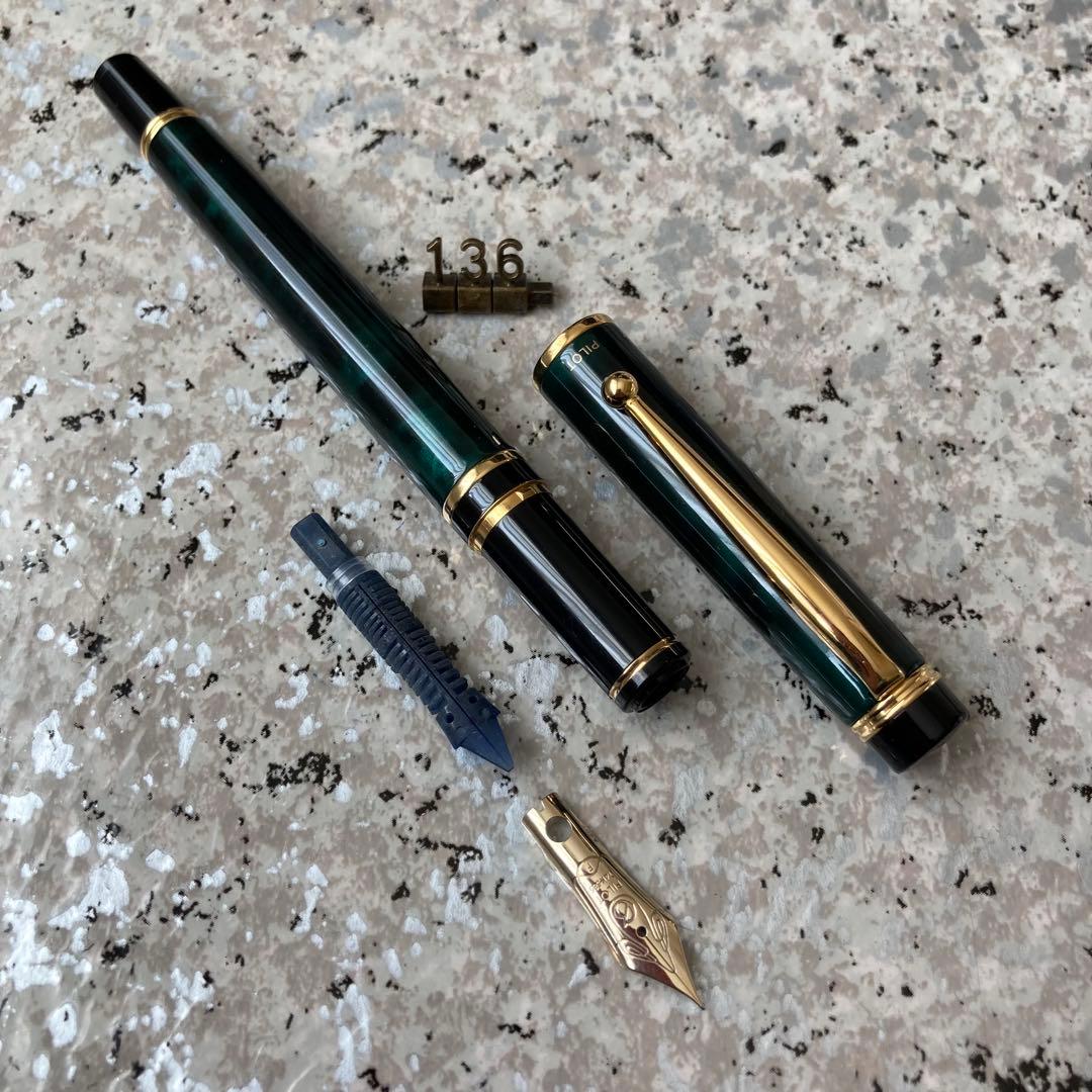 #136 オーバーホール済み パイロット グランセ PILOT 14k