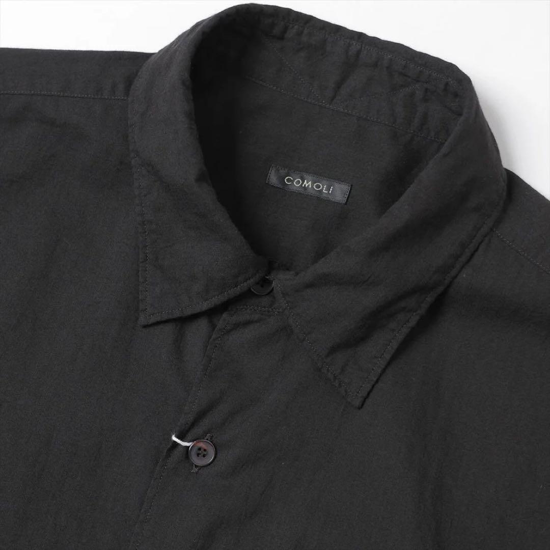 【目立った傷や汚れなし】COMOLI 25aw KHADIコットンWレイヤー