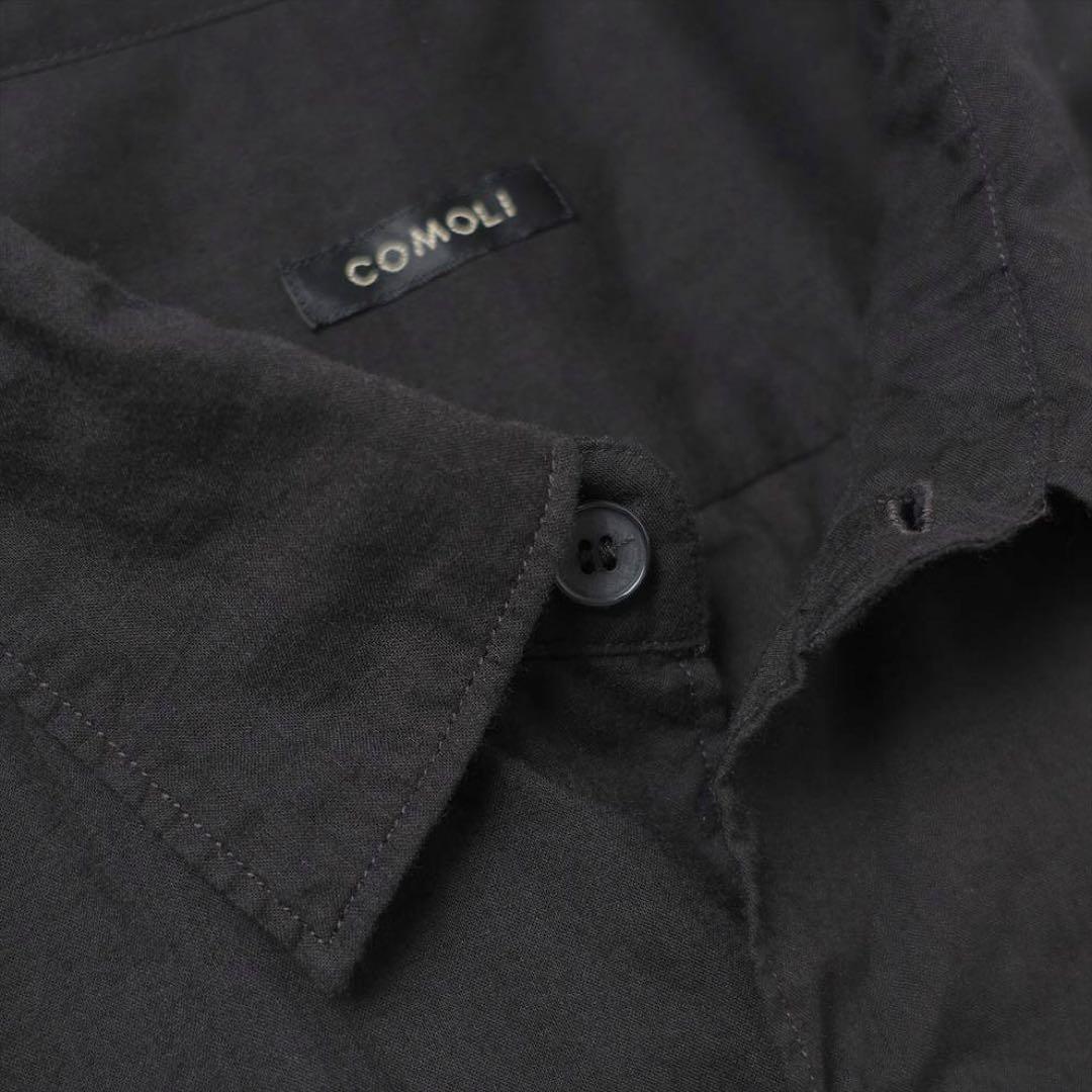 【目立った傷や汚れなし】COMOLI 25aw KHADIコットンWレイヤー
