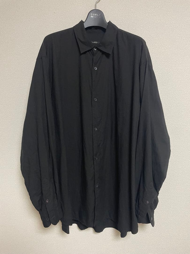 【目立った傷や汚れなし】COMOLI 25aw KHADIコットンWレイヤー