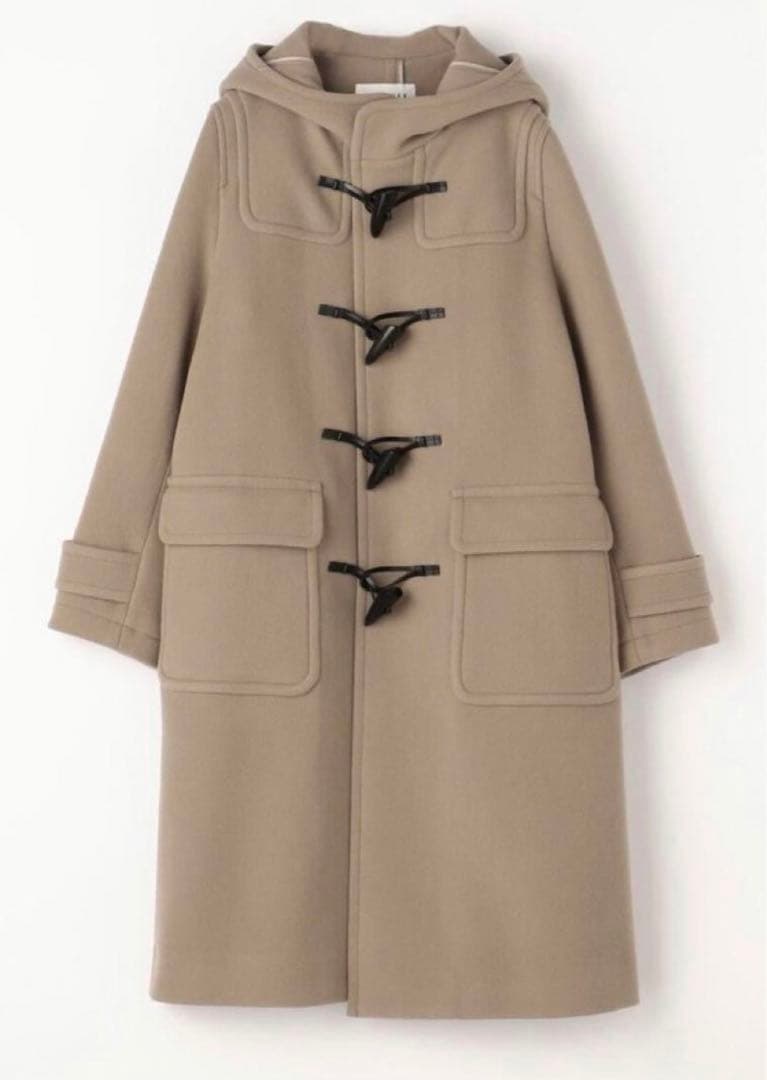トゥモローランド　ベージュダッフルコート 36